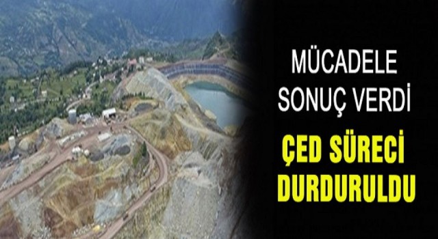 Altın aramaya ’ÇED’ çıkmadı!