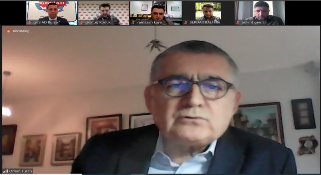 Bursa GESİAD’ın 30’uncu yılında online söyleşi